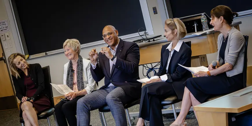 Alumni participate in panel on being a successful board member