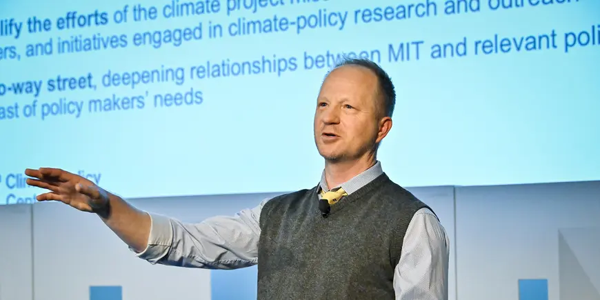 Christopher Knittel speaks at MIT Sloan Reunion 2024