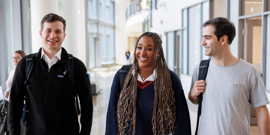 ID Lab students walk through E62