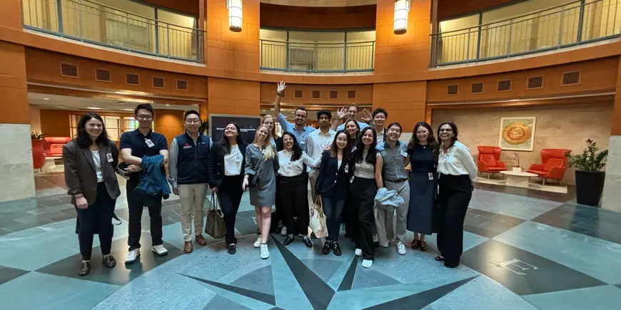 Trek participants at the World Bank