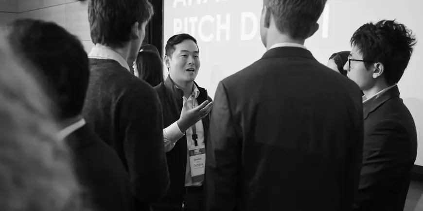 Dominic Lim, Advent with students at Capstone Pitch Day