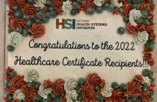   MIT Healthcare Certificate Recipients Are Enthusiastically Celebrated at First In-Person Ceremony Since 2019
