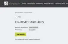 En-ROADS Simulator - TNFD - The Taskforce on Nature-related Financial Disclosures