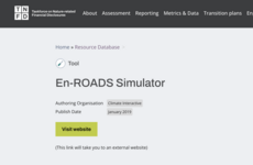 En-ROADS Simulator - TNFD - The Taskforce on Nature-related Financial Disclosures