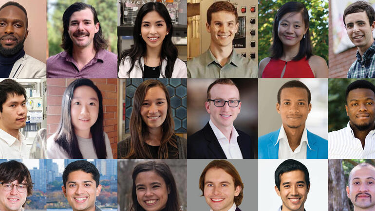 Collage of MIT alumni from Forbes 30 Under 30 2022