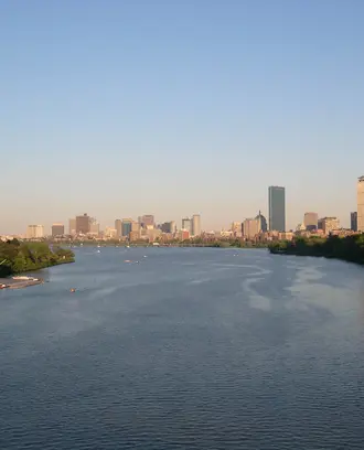 A photo of the Charles River
