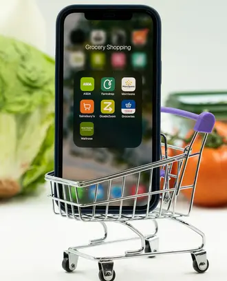 Online grocery shopping