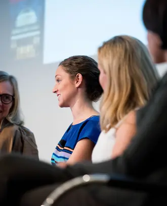 A photo of a women's panel