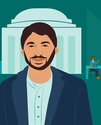 Illustration of Yousaf Baiwa