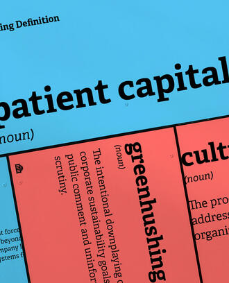 2023 Working Definitions including "patient capital," "cultural detox," "greenhushing," and "culture of heroics."