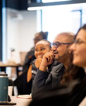 Students looking interested in a classroom setting