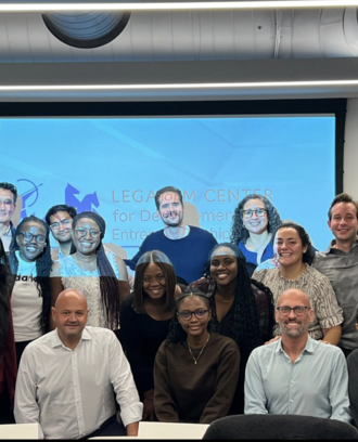  2024-2025 Student Fellows - Standing Together for a Picture on the First Day of Class