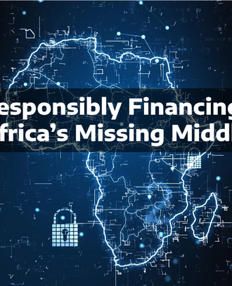 A Visual Grapcic of Africa, for the Blog Post: Responsibly Financing Africa’s Missing Middle Graphic