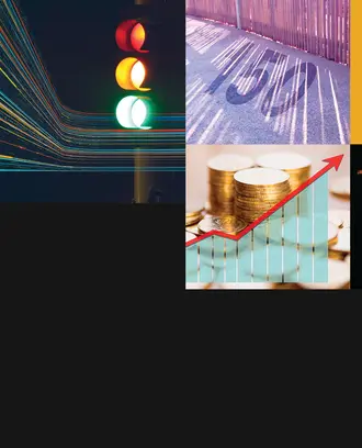 A collage of artwork from MIT Sloan's top articles 