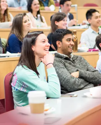 MIT Sloan MBA students sitting in a classroom