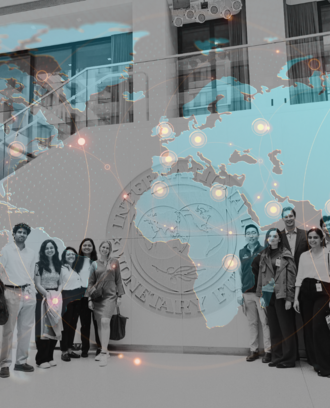 SEID Club members at the IMF office