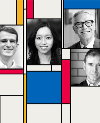 2025 MIT Sloan new faculty:  Joseph David Moran, Jimin Nam, Richard M. Locke, and Alessandro Acquisti