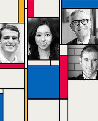 2025 MIT Sloan new faculty:  Joseph David Moran, Jimin Nam, Richard M. Locke, and Alessandro Acquisti