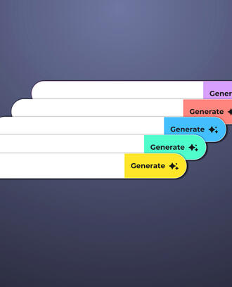 Various AI prompt generate fields