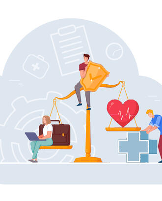 Unlocking the Value showing scales image