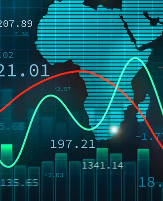 Foreign exchange or forex illustration with the world map, infographics and numbers. International finance, trade and economy concept.