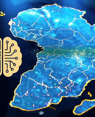 Africa AI depiction