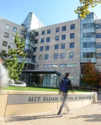 MIT Sloan School of Management E62 campus outdoors