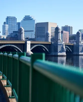 Longfellow Bridge on a sunny day