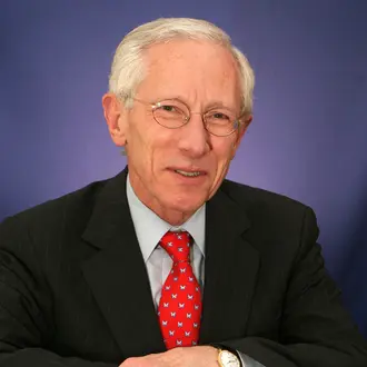 Headshot of Stanley Fischer, awarded the first Miriam Pozen Prize from MIT Sloan.