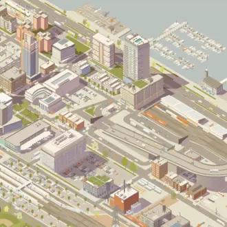Illustration of city