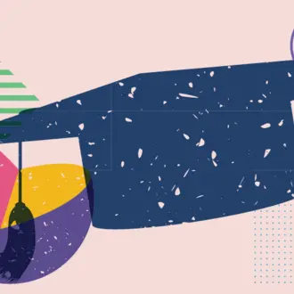 Illustration of graduation cap