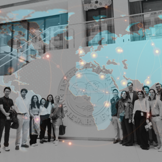 SEID Club members at the IMF office