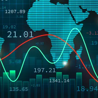 Foreign exchange or forex illustration with the world map, infographics and numbers. International finance, trade and economy concept.