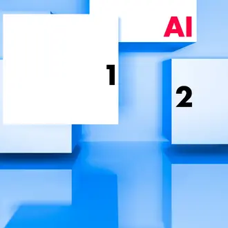 Various boxes with the acronym "AI" and the numbers "1," "2," and "3."