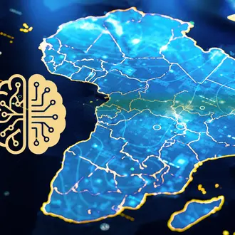 Africa AI depiction