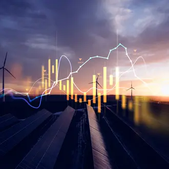Green energy in full development. Increase in electricity prices on the world market