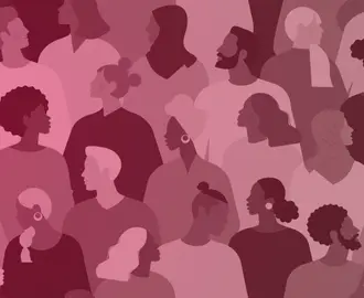 Diverse Crowd of People