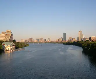 A photo of the Charles River