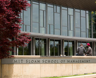 A photo of MIT Sloan