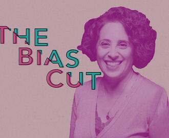 Maria Shapiro with series title "The Bias Cut"