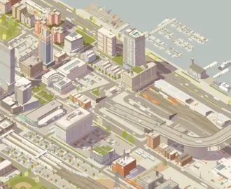 Illustration of city