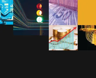 A collage of artwork from MIT Sloan's top articles 