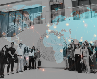 SEID Club members at the IMF office