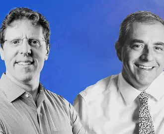 Portraits of Neil Thompson and David Autor