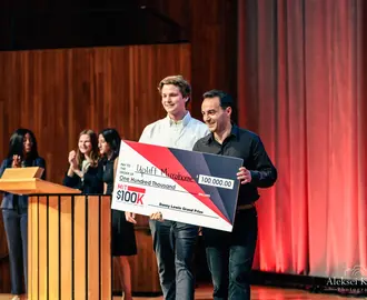 Charlie Nitschelm and Trevor O’Leary: Winners of the 2026 MIT $100K competition