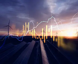 Green energy in full development. Increase in electricity prices on the world market