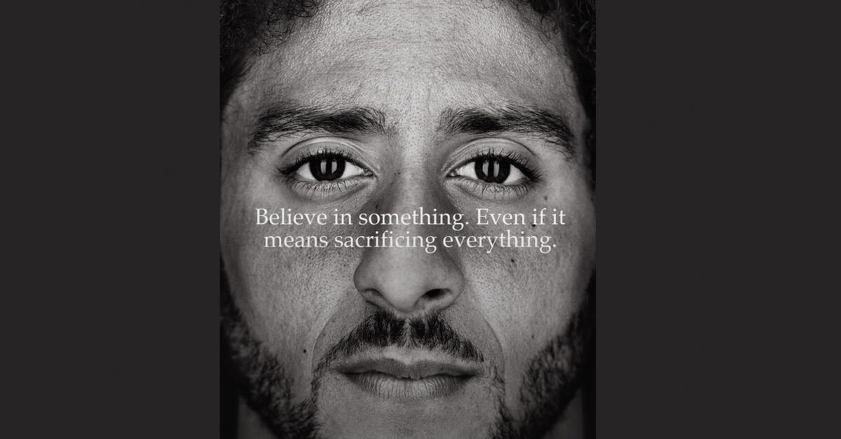 codicioso partícula He reconocido In Kaepernick ads, Nike further develops its brand point of view | MIT Sloan