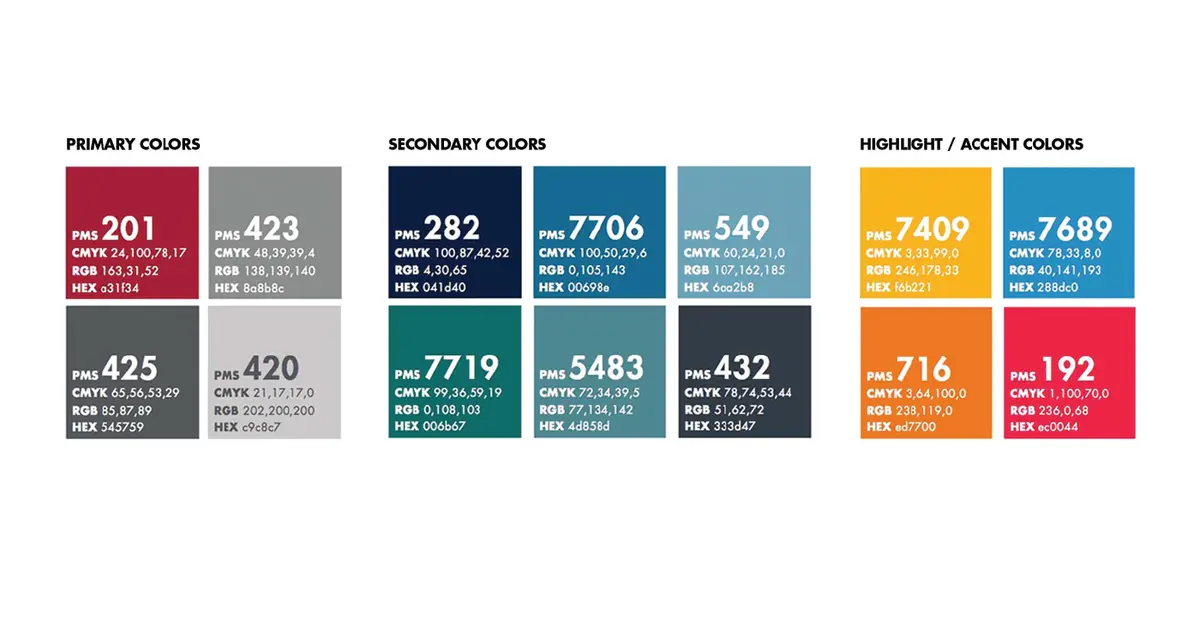 Color, Typography, Photography | Brand Guidelines | MIT Sloan