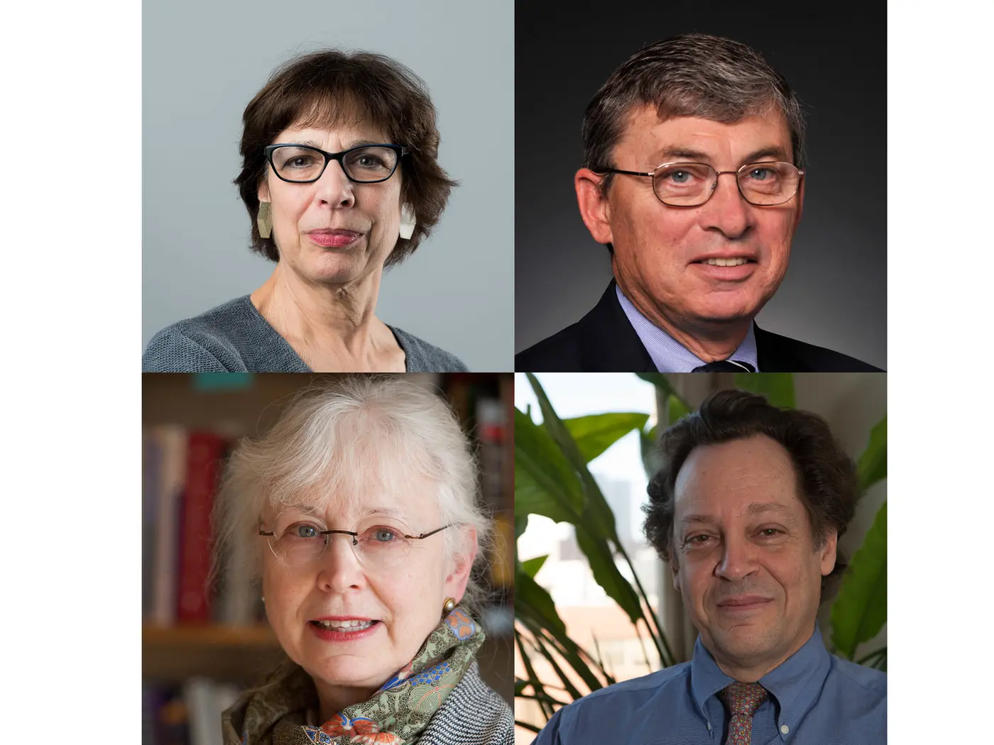 MIT Sloan faculty Barbara Dyer, Thomas Kochan, Christine Kelly, and Leigh Hafrey