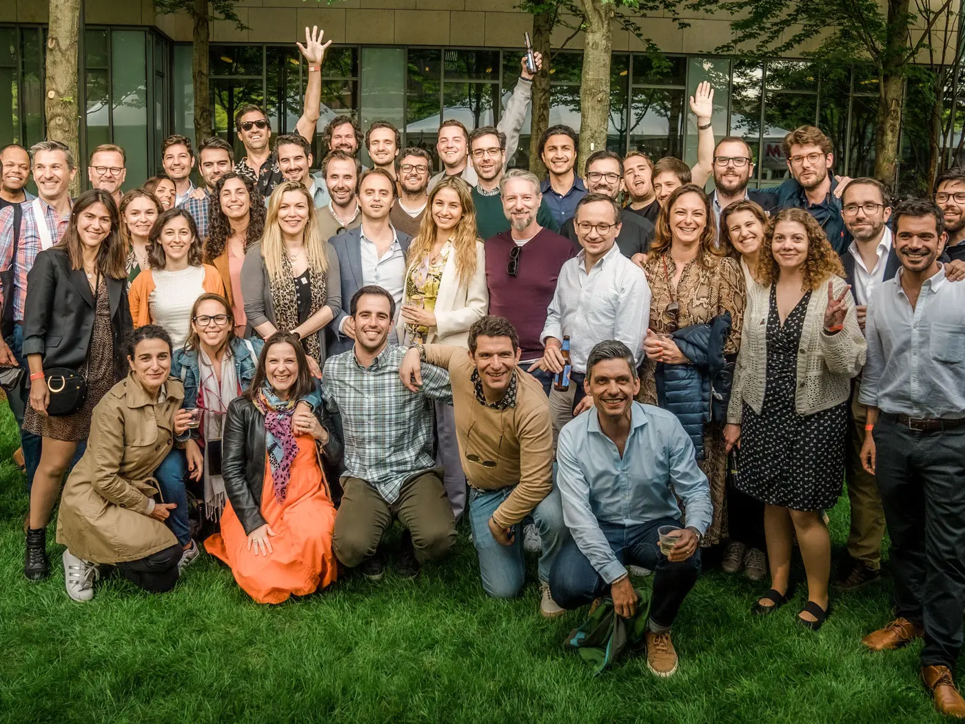 Large group photo of MIT Sloan Global Programs Immersion Program Lisbon 2022